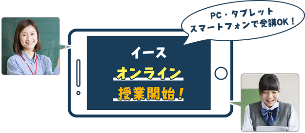 イース オンライン授業開始！